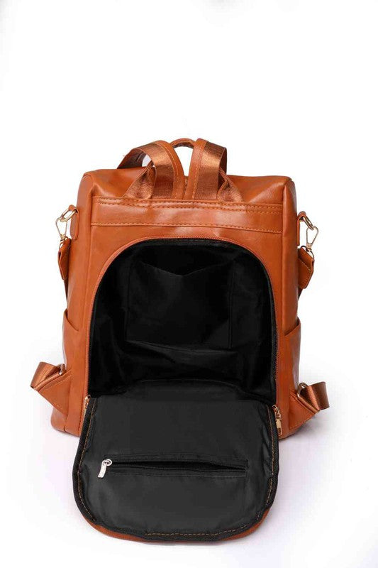 Marcy Zipper Pocket Backpack ClaudiaG Collection