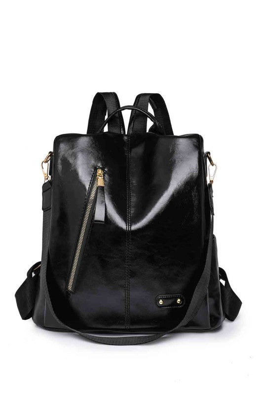 Marcy Zipper Pocket Backpack ClaudiaG Collection