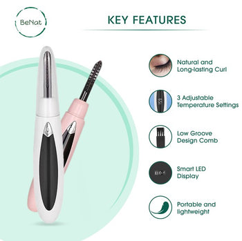 Electric Eyelash Curler BeNat