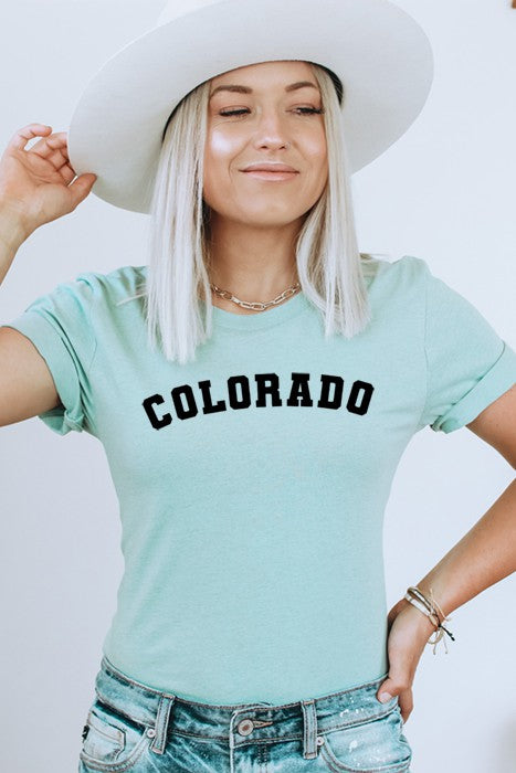 Colorado Tee Wildberry Waves