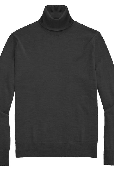 Weiv Mens Solid Turtleneck Sweater WEIV