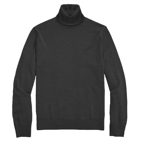 Weiv Mens Solid Turtleneck Sweater WEIV
