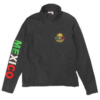 Mexico Embroidered Soft Shell Jacket WEIV