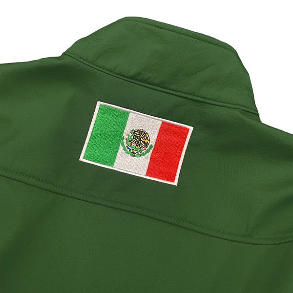 Mexico Embroidered Soft Shell Jacket WEIV