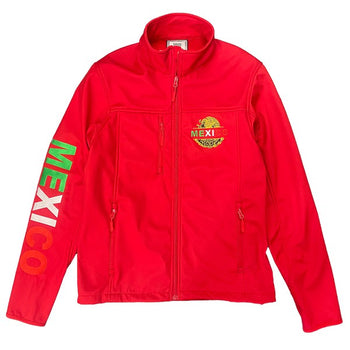 Mexico Embroidered Soft Shell Jacket WEIV