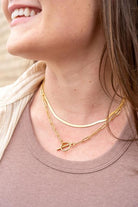 Luxe Silver Delicate Herringbone Chain - 18in Spiffy & Splendid