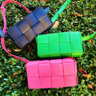 Candy Cube Woven Sling Bag Ellison and Young