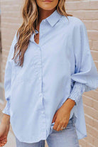 Fernanda Lantern Sleeve Shirt ClaudiaG Apparel