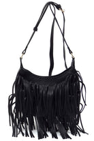 Fringe Hobo Crossbody Bag Fashion World