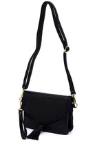 Fashion Tassel Flap Envelope Clutch Crossbody Bag Fashion World