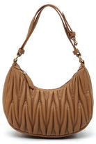 Chevron Quilted Shoulder Bag Hobo Fashion World