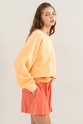 Laid Back Crop Sweatshirt HYFVE