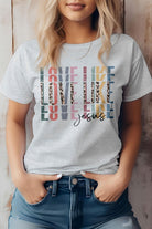 Love Like Jesus, Christian Graphic Tee Rebel Stitch