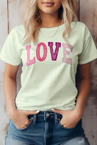 LOVE, Valentine Graphic Tee Rebel Stitch