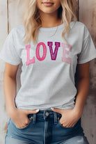 LOVE, Valentine Graphic Tee Rebel Stitch