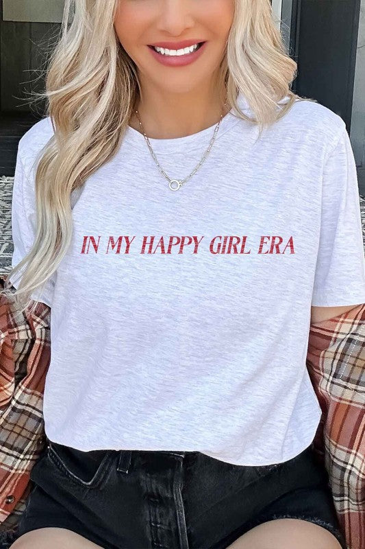 IN MY HAPPY GIRL ERA GRAPHIC TEE ROSEMEAD LOS ANGELES CO