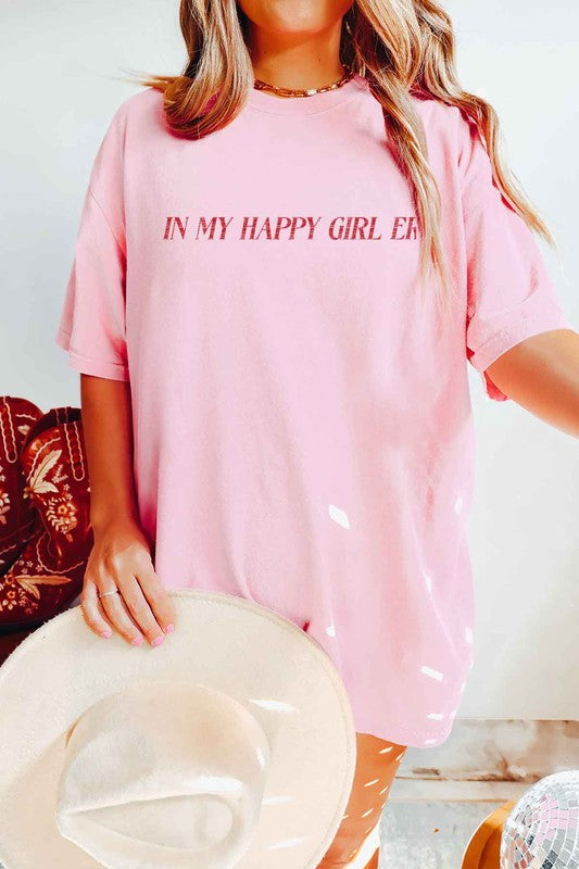 IN MY HAPPY GIRL ERA GRAPHIC TEE ROSEMEAD LOS ANGELES CO