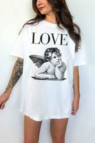 LOVE VALENTINES OVERSIZED GRAPHIC TEE ALPHIA