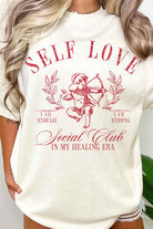 SELF LOVE VALENTINES OVERSIZED TEE ROSEMEAD LOS ANGELES CO