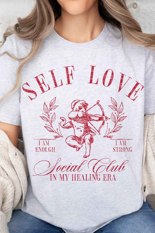 SELF LOVE VALENTINES OVERSIZED TEE ROSEMEAD LOS ANGELES CO