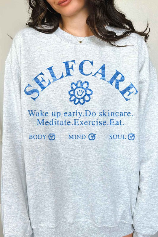 SELF CARE OVERSIZED SWEATSHIRT ROSEMEAD LOS ANGELES CO