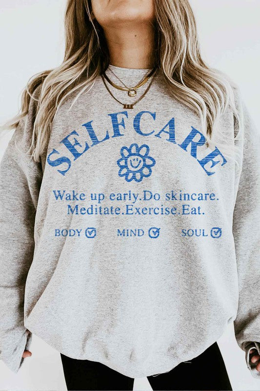 SELF CARE OVERSIZED SWEATSHIRT ROSEMEAD LOS ANGELES CO