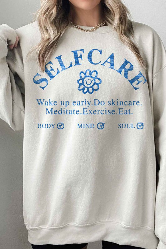 SELF CARE OVERSIZED SWEATSHIRT ROSEMEAD LOS ANGELES CO