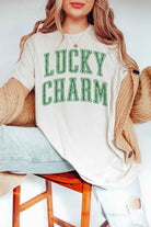 LUCKY CHARM ST PATRICKS GRAPHIC TEE ALPHIA