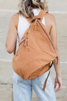 Kai Asymmetric Canvas Backpack Aili's Corner