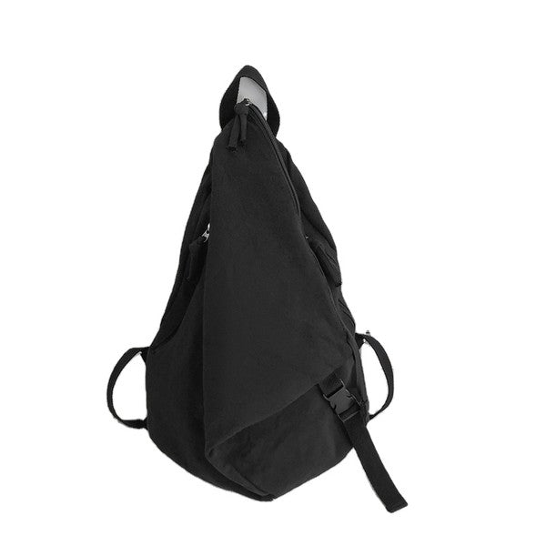 Kai Asymmetric Canvas Backpack Aili's Corner