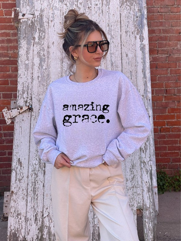 Cozy graphic sweatshirt hot sale