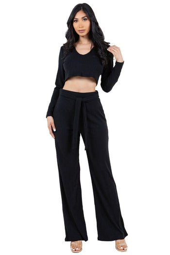 SEXY TWO PIECE PANTS SET By Claude