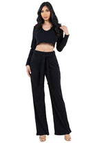 SEXY TWO PIECE PANTS SET By Claude