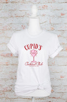 Cupid's Cocktail Club Valentine Graphic Tee Ocean and 7th