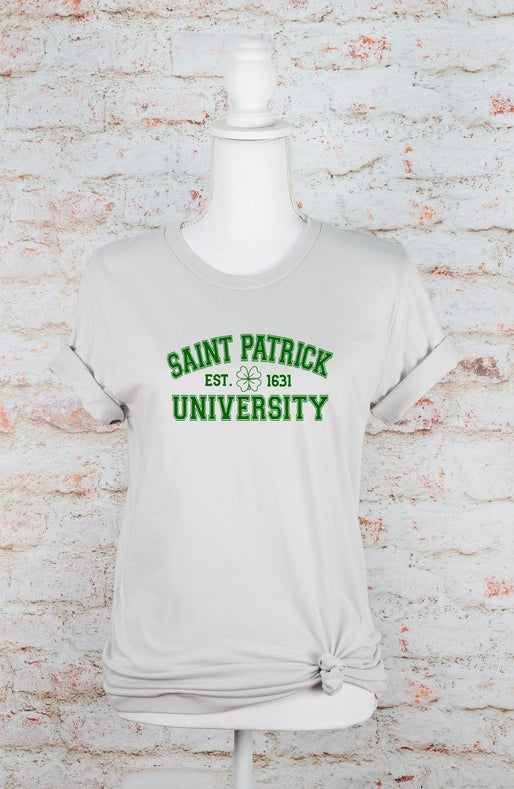 St. Patrick University Graphic Tee Ocean and 7th