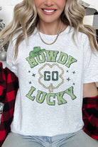 HOWDY GO LUCKY ST PATRICKS GRAPHIC TEE ALPHIA