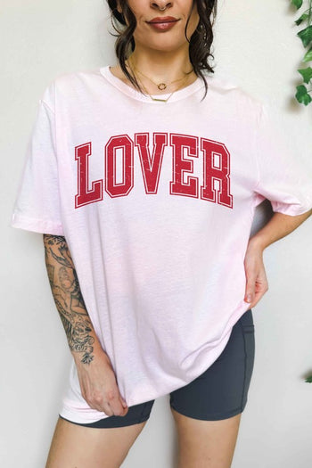 LOVER VALENTINES OVERSIZED TEE ALPHIA