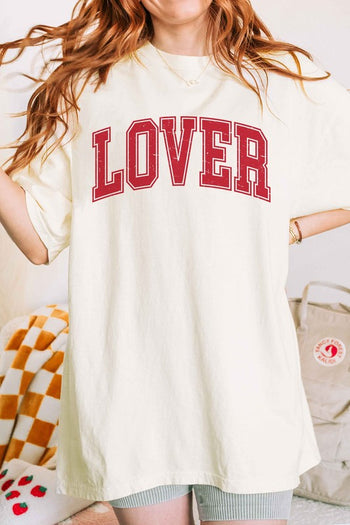 LOVER VALENTINES OVERSIZED TEE ALPHIA