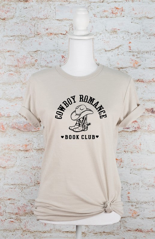 Cowboy Romance Book Club Graphic Tee Ocean and 7th