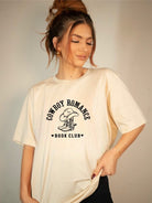 Cowboy Romance Book Club Graphic Tee Ocean and 7th