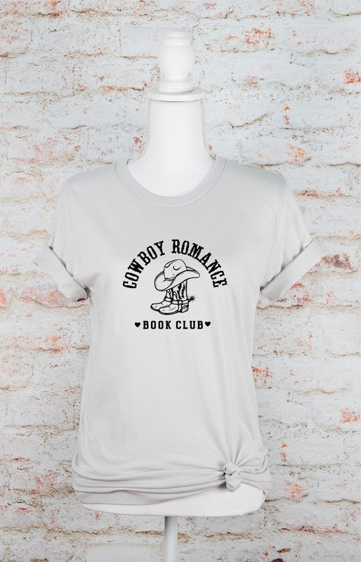 Cowboy Romance Book Club Graphic Tee Ocean and 7th