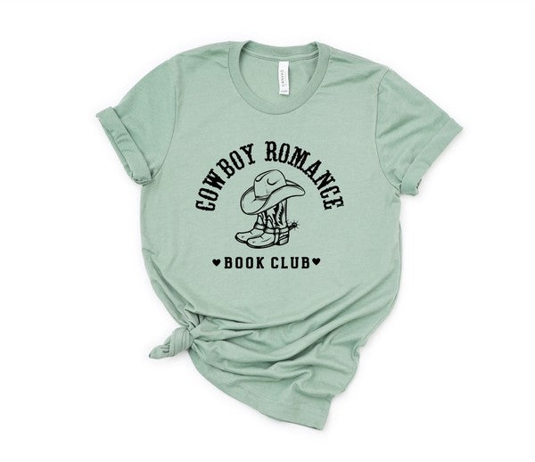 Cowboy Romance Book Club Graphic Tee Ocean and 7th