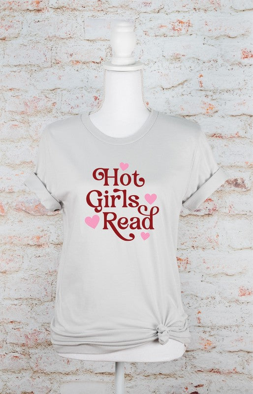 Hot Girls Read Graphic Tee Ocean and 7th