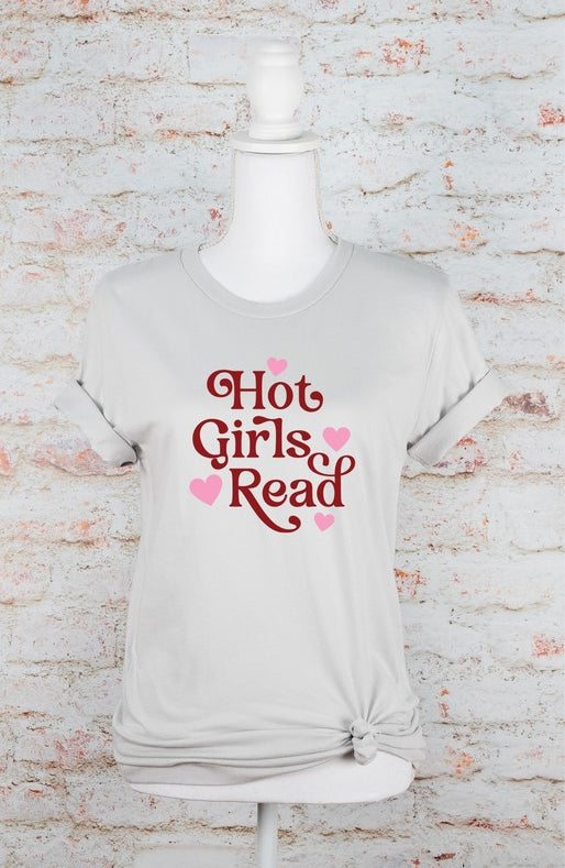 Hot Girls Read Graphic Tee Ocean and 7th