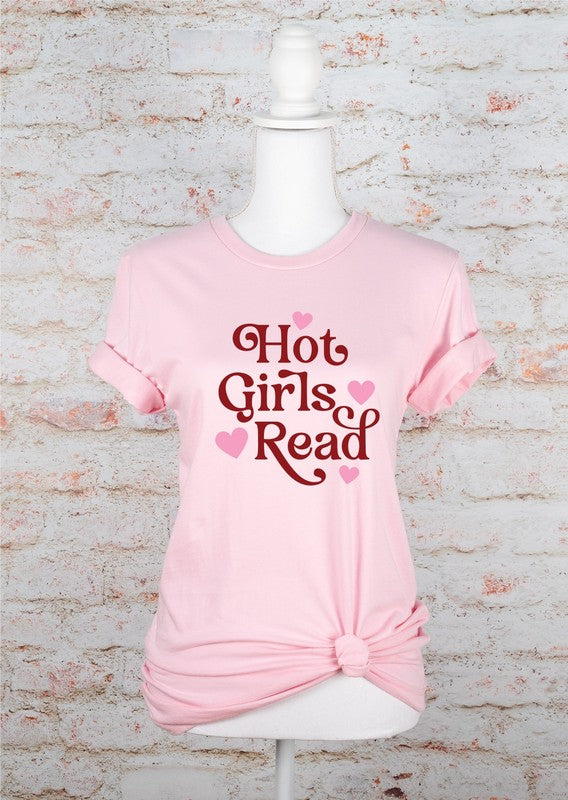 Hot Girls Read Graphic Tee Ocean and 7th