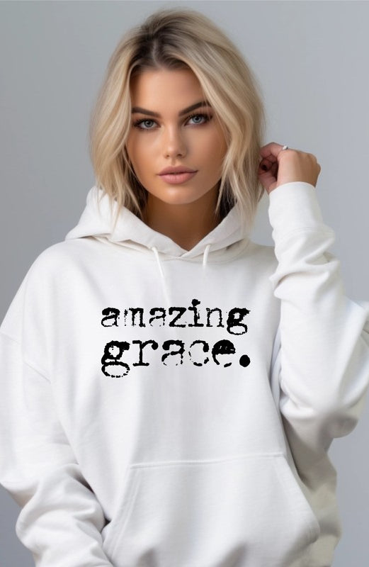 Amazing Grace Graphic Hoodie Ocean and 7th