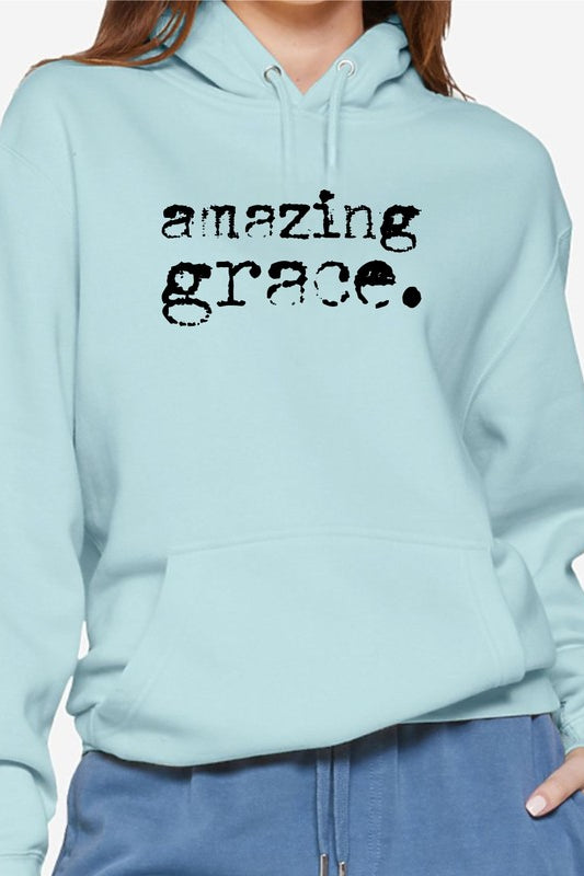Amazing Grace Graphic Hoodie Ocean and 7th