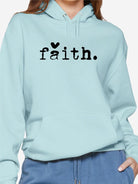 Faith Graphic Hoodie Ocean and 7th