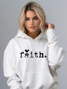 Faith Graphic Hoodie Ocean and 7th