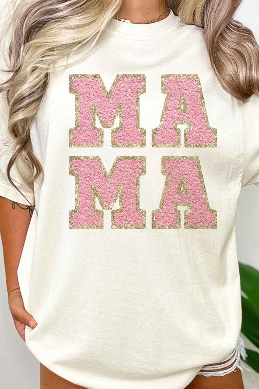 MAMA OVERSIZED GRAPHIC TEE ROSEMEAD LOS ANGELES CO